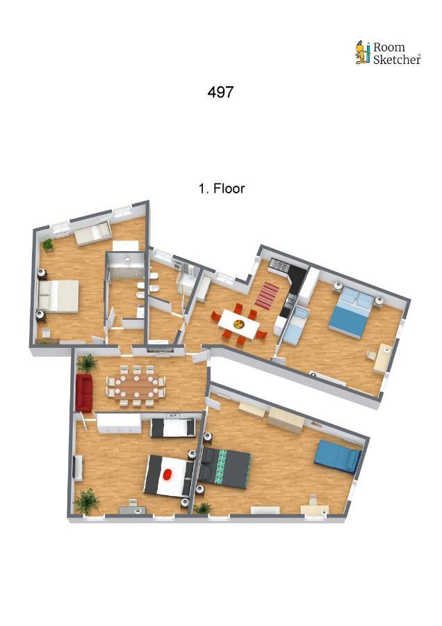 Ca' Circus 4 Rooms Wi-Fi Fibre Venedik Dış mekan fotoğraf